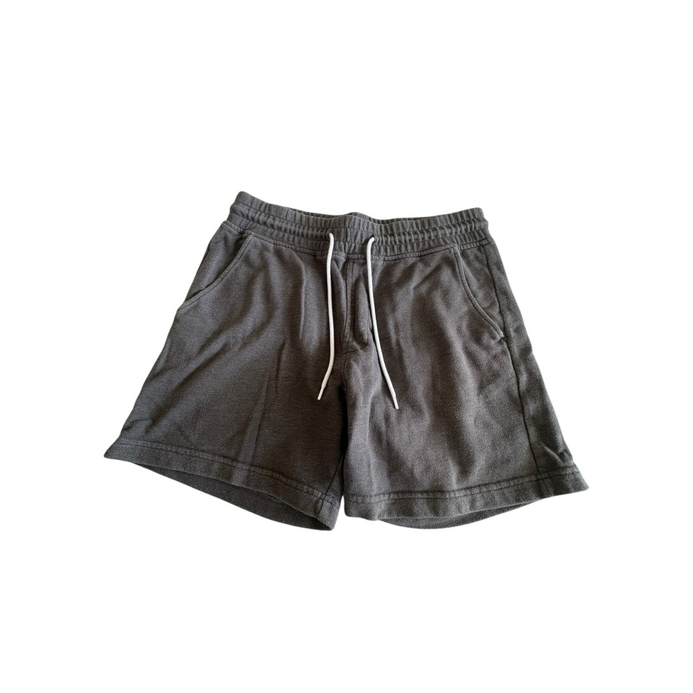 Original Use Men's Gray Fleece Shorts Size Small Elastic Waist Drawstring